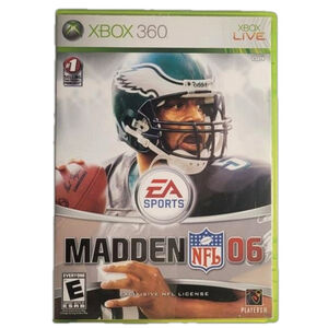 MADDEN NFL 06 XBOX 360